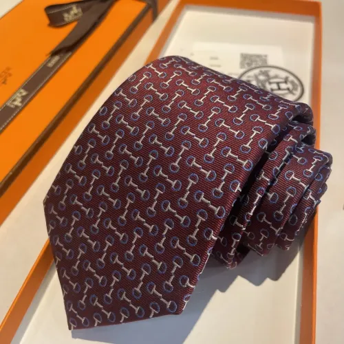 Wholesale Hermes Necktie For Men #1451303 $34.00 USD, Wholesale Quality Replica Hermes Necktie