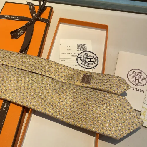 Replica Hermes Necktie For Men #1451304 $34.00 USD for Wholesale