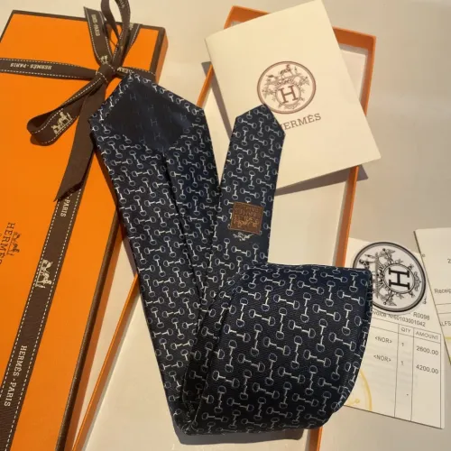 Replica Hermes Necktie For Men #1451305 $34.00 USD for Wholesale