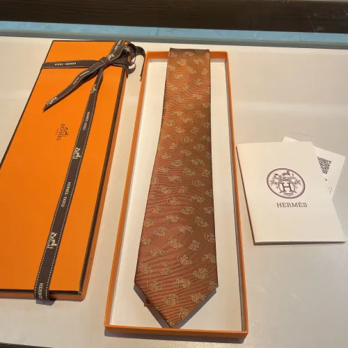 Replica Hermes Necktie For Men #1451306 $34.00 USD for Wholesale