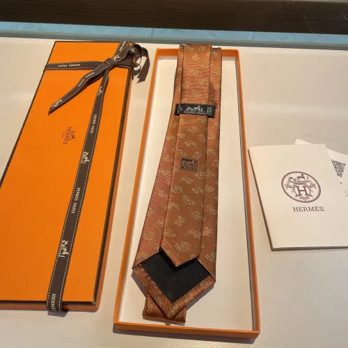 Replica Hermes Necktie For Men #1451306 $34.00 USD for Wholesale
