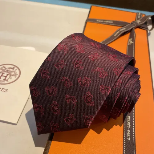 Wholesale Hermes Necktie For Men #1451307 $34.00 USD, Wholesale Quality Replica Hermes Necktie