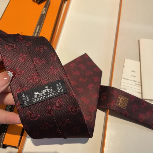 Replica Hermes Necktie For Men #1451307 $34.00 USD for Wholesale