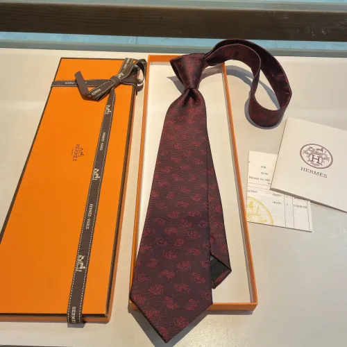Replica Hermes Necktie For Men #1451307 $34.00 USD for Wholesale