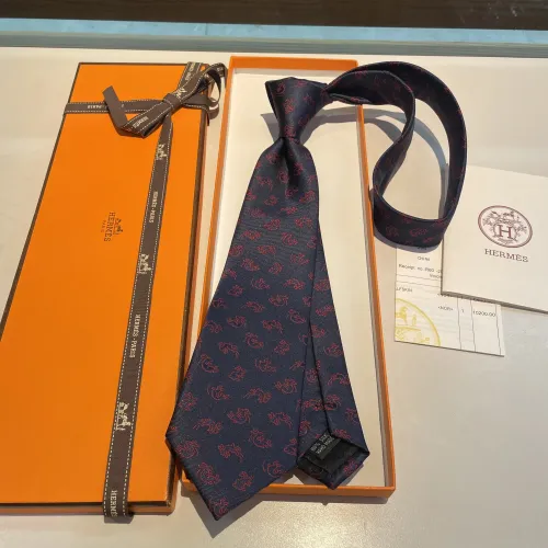 Replica Hermes Necktie For Men #1451308 $34.00 USD for Wholesale