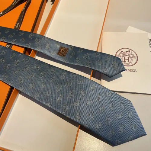 Replica Hermes Necktie For Men #1451309 $34.00 USD for Wholesale