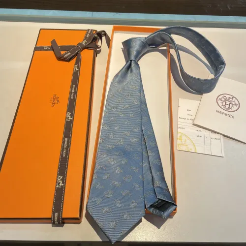 Replica Hermes Necktie For Men #1451309 $34.00 USD for Wholesale