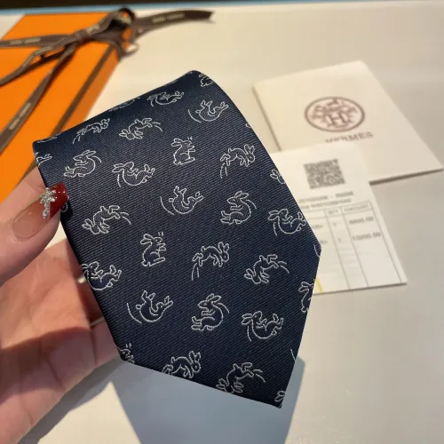 Replica Hermes Necktie For Men #1451310 $34.00 USD for Wholesale