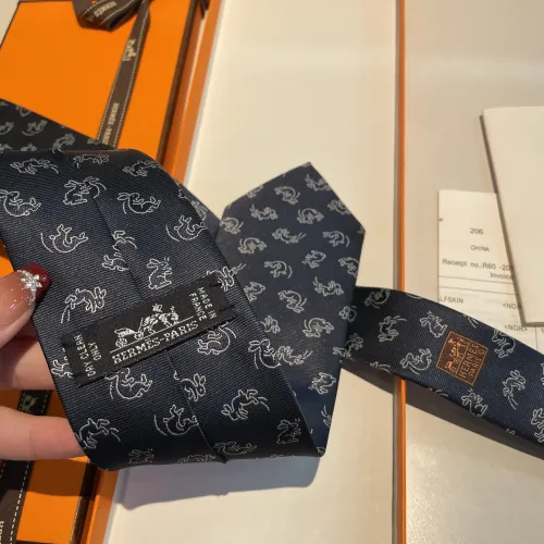 Replica Hermes Necktie For Men #1451310 $34.00 USD for Wholesale