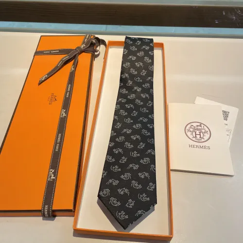 Replica Hermes Necktie For Men #1451311 $34.00 USD for Wholesale