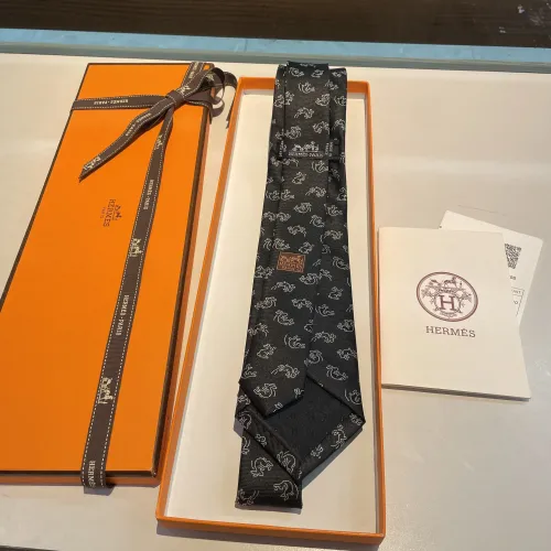 Replica Hermes Necktie For Men #1451311 $34.00 USD for Wholesale
