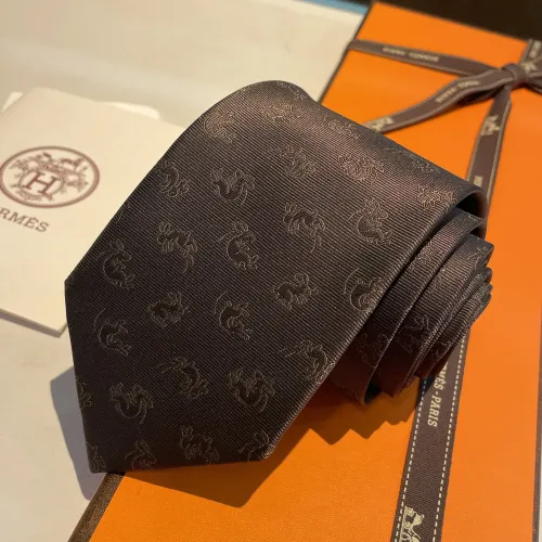 Wholesale Hermes Necktie For Men #1451312 $34.00 USD, Wholesale Quality Replica Hermes Necktie