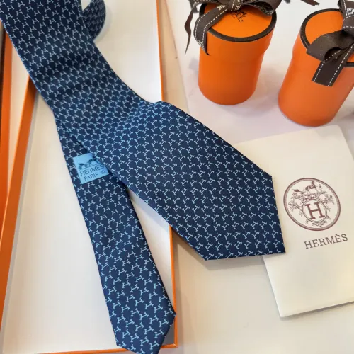 Replica Hermes Necktie For Men #1451314 $34.00 USD for Wholesale