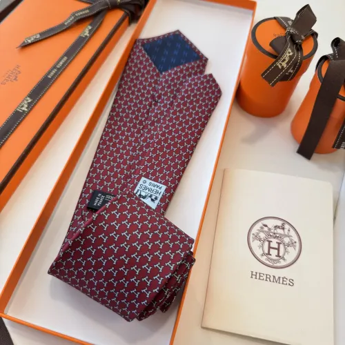 Replica Hermes Necktie For Men #1451315 $34.00 USD for Wholesale