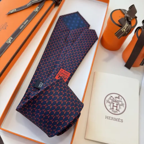 Replica Hermes Necktie For Men #1451316 $34.00 USD for Wholesale