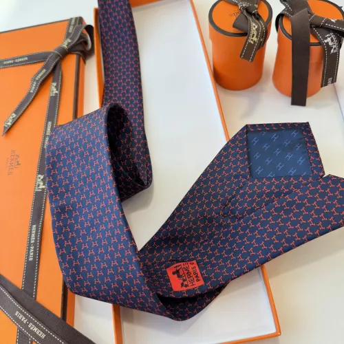Replica Hermes Necktie For Men #1451316 $34.00 USD for Wholesale
