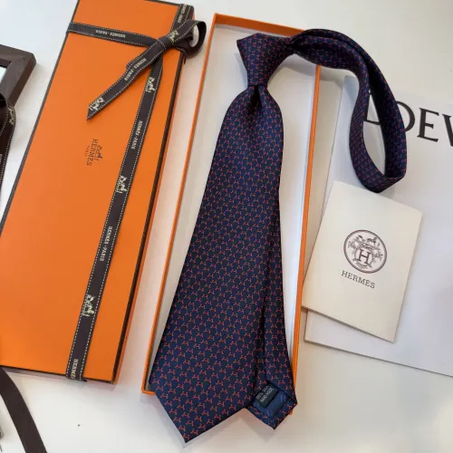 Replica Hermes Necktie For Men #1451316 $34.00 USD for Wholesale