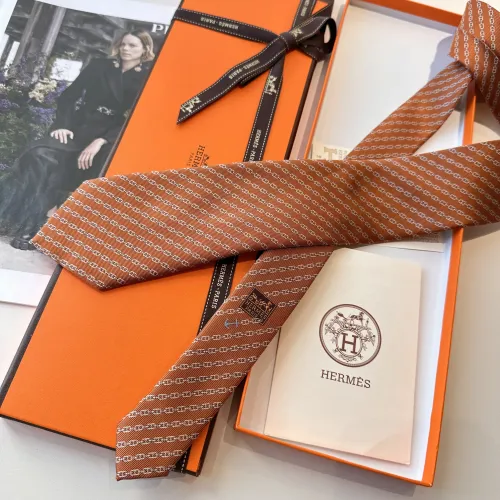 Replica Hermes Necktie For Men #1451317 $34.00 USD for Wholesale