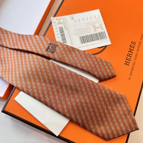 Replica Hermes Necktie For Men #1451317 $34.00 USD for Wholesale