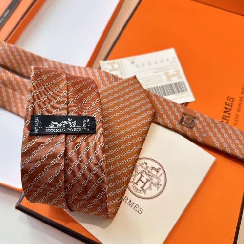 Replica Hermes Necktie For Men #1451317 $34.00 USD for Wholesale