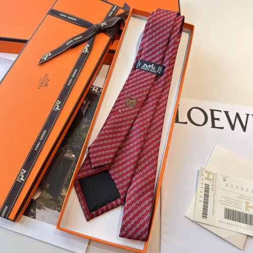 Replica Hermes Necktie For Men #1451318 $34.00 USD for Wholesale