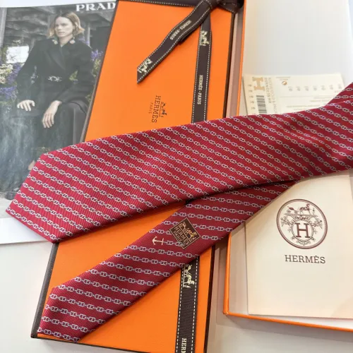 Replica Hermes Necktie For Men #1451318 $34.00 USD for Wholesale