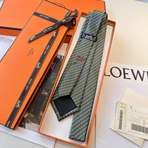 Replica Hermes Necktie For Men #1451319 $34.00 USD for Wholesale