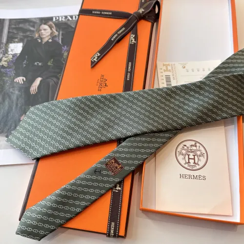 Replica Hermes Necktie For Men #1451319 $34.00 USD for Wholesale