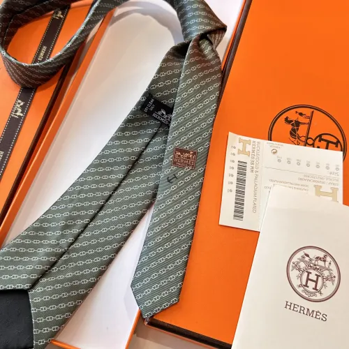 Replica Hermes Necktie For Men #1451319 $34.00 USD for Wholesale