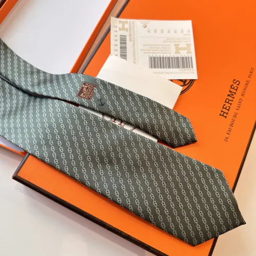 Replica Hermes Necktie For Men #1451319 $34.00 USD for Wholesale