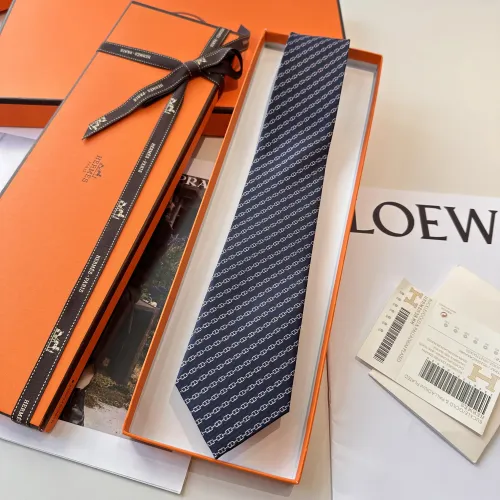 Replica Hermes Necktie For Men #1451320 $34.00 USD for Wholesale