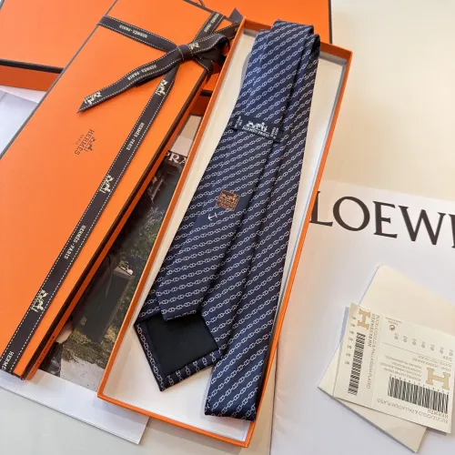 Replica Hermes Necktie For Men #1451320 $34.00 USD for Wholesale
