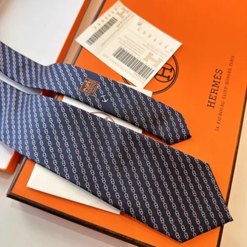 Replica Hermes Necktie For Men #1451320 $34.00 USD for Wholesale