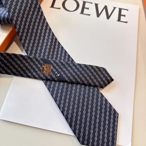 Replica Hermes Necktie For Men #1451320 $34.00 USD for Wholesale