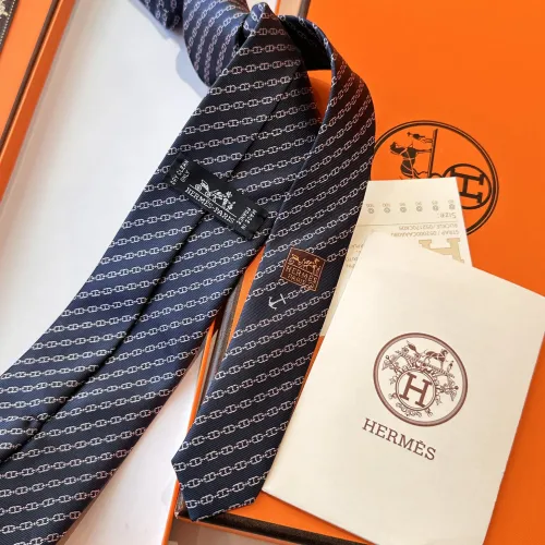Replica Hermes Necktie For Men #1451320 $34.00 USD for Wholesale