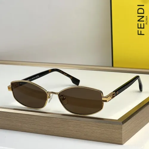 Wholesale Fendi AAA Quality Sunglasses #1451321 $60.00 USD, Wholesale Quality Replica Fendi AAA Quality Sunglasses