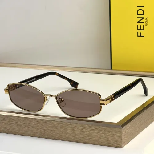 Wholesale Fendi AAA Quality Sunglasses #1451322 $60.00 USD, Wholesale Quality Replica Fendi AAA Quality Sunglasses