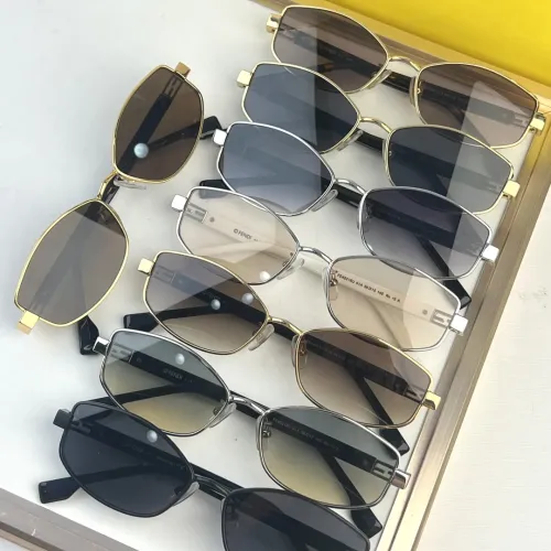 Replica Fendi AAA Quality Sunglasses #1451322 $60.00 USD for Wholesale