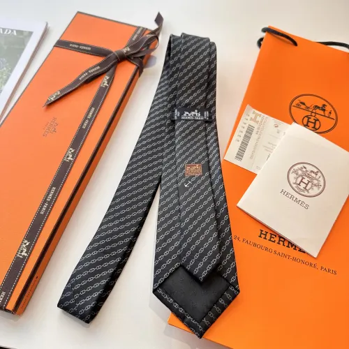 Replica Hermes Necktie For Men #1451323 $34.00 USD for Wholesale