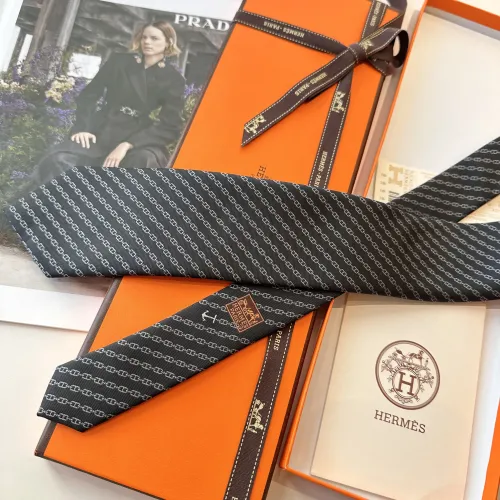 Replica Hermes Necktie For Men #1451323 $34.00 USD for Wholesale
