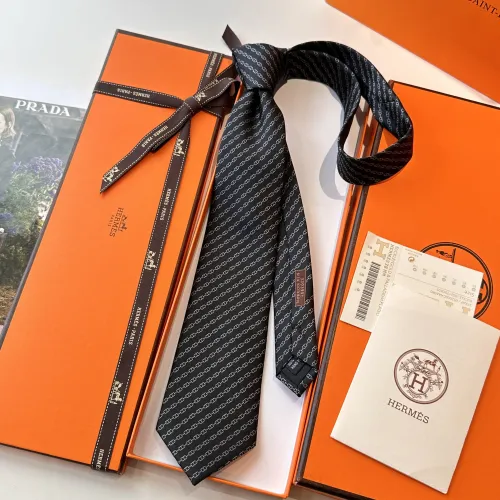 Replica Hermes Necktie For Men #1451323 $34.00 USD for Wholesale