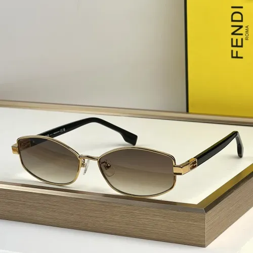 Wholesale Fendi AAA Quality Sunglasses #1451324 $60.00 USD, Wholesale Quality Replica Fendi AAA Quality Sunglasses