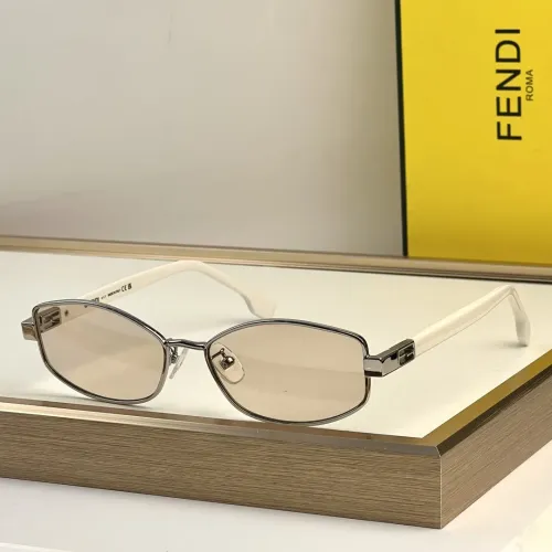 Wholesale Fendi AAA Quality Sunglasses #1451325 $60.00 USD, Wholesale Quality Replica Fendi AAA Quality Sunglasses
