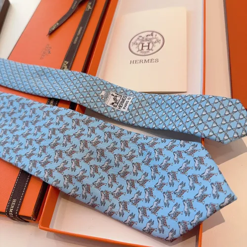Replica Hermes Necktie For Men #1451333 $34.00 USD for Wholesale
