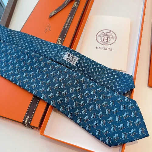 Replica Hermes Necktie For Men #1451334 $34.00 USD for Wholesale