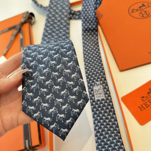 Replica Hermes Necktie For Men #1451335 $34.00 USD for Wholesale