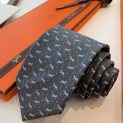 Wholesale Hermes Necktie For Men #1451336 $34.00 USD, Wholesale Quality Replica Hermes Necktie