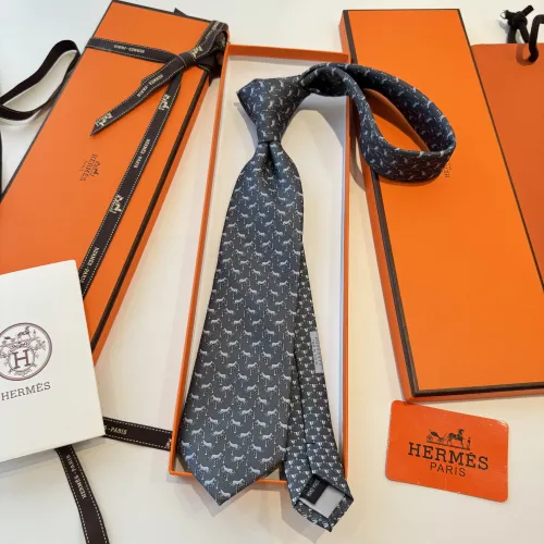 Replica Hermes Necktie For Men #1451336 $34.00 USD for Wholesale