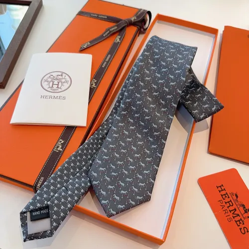 Replica Hermes Necktie For Men #1451336 $34.00 USD for Wholesale