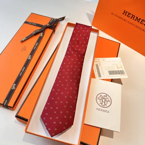 Replica Hermes Necktie For Men #1451337 $34.00 USD for Wholesale